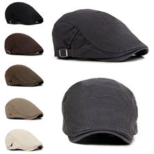 Adjustable Beret Caps Spring Summer Outdoor Sun Breathable Bone Brim Hats Womens Mens Herringbone Solid Flat Berets Cap Hat 2024 - buy cheap