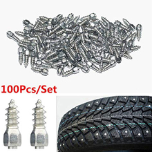 2018 100Pcs Car Tire Studs Screws Cleats Anti-slip Sleeve Spikes Wheel Winter Protection CSL88 2024 - buy cheap