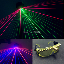 Personality Stage DJ Gasses KTV laser Eyeglasses for Performance Party Nightclub Show Disco Light 40 beam 2024 - buy cheap