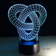 Lámpara de lava colorida para decoración de boda, luz nocturna abstracta con USB, luz LED para lámpara 3D, regalo innovador para el hogar y Navidad, GX-004 2024 - compra barato