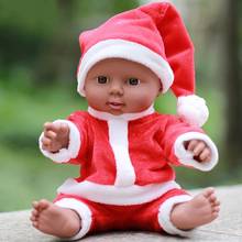Christmas Clothes Doll Simulation Baby Doll Toy Accompanying Interactive Game Black Doll For Baby Girl Gift Toy 2024 - buy cheap