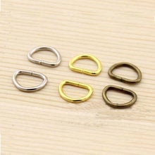 DIY Patchwork Fabrics Metal Accessories Small Bag Suitable Use Side Adjuster Adjust Ring D-ring Buckle With Tube 100pcs/lot 2019 2024 - buy cheap