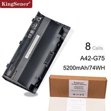 Kingsener A42-G75 Laptop Battery For G75 G75V G75VM G75VW 3D G75VX A42-G75 G75VW-TS71 14.4V 5200mAh 74WH Free 2 Years Warranty 2024 - buy cheap