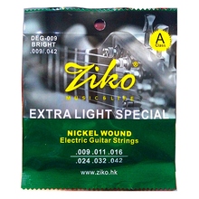 Ziko Deg 009-042 Electric Guitar Strings Nickel Wound Extra Light Special Strings Musical Instrument Guitar Accessories Parts 2024 - buy cheap