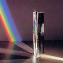 Vidrio óptico K9, prisma Triangular, vidrio de espectro óptico para fotografía, experimento de enseñanza de Física 2024 - compra barato