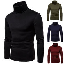Модный мужской пуловер с круглым вырезом в английском стиле, вязаный джемпер, топы, свитер, рубашка 2024 - купить недорого