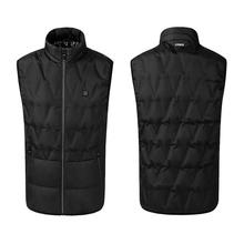Outdoor Winter Heated Warm Vest Adjustable USB Rechargeable Security Intelligent Constant Temperature Heating Waistcoat Clothing 2024 - buy cheap