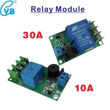YB01 Relay Module with Optocoupler High Level Trigger Control Board PNP Trigger DC 5V 12V Relay Board Switch with Buzzer 10A 30A 2024 - buy cheap