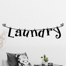 Removable Laundry Room Decal Quote Wall Sticker Laundry Signs Wall Lettering Vinyl Sticker Room Decoration Home Wall Art Decor 2024 - buy cheap