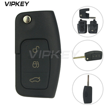 Remotekey 3 кнопки HU101 для Ford Focus складной ключ оболочки 2003 2004 2006 2007 2008 2010 2012 2024 - купить недорого