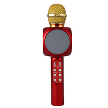 SQPP Professional WS1816 Wireless Bluetooth KTV Karaoke Microphone Speaker USB LED Light microfone 2024 - buy cheap