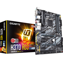 Placa mãe para gigabyte ide hd3 original h370 h370 hd3, soquete lga 1151 ddr4, suporte para i5 9600 8600 7600 2024 - compre barato