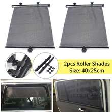 2pcs Car Side Window Sunshade Curtain Roller Blind Screen Protector Visor 2024 - buy cheap