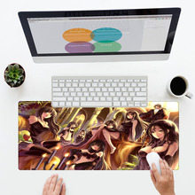 XGZ personalizada chica Sexy Anime alfombrilla de ratón de goma grande Mouse Pad para juegos jugador portátil rápido 400X700X3MM juego de PC de alfombrillas de ratón 2024 - compra barato