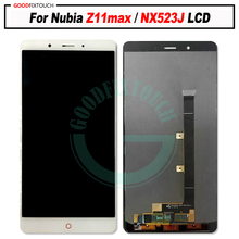 Tela lcd com sensor de toque para zte, para nubia z11max/nx523j, nubia z11 max 2024 - compre barato