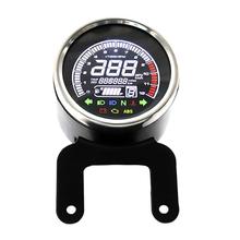 VODOOL 12V Moto Speedometer Replacement LCD Digital Speedometer Tachometer Odometer Water Temp Fuel Gauge Motorcycle Fuel Meter 2024 - buy cheap