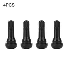 4pcs TR413 Car Valve Snap In Rubber Tubeless Tire Valve Cap Wheel Stem Vacuum Nozzle Rim Hole 16mm Car Tire Wheel Accessories 2024 - buy cheap