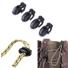 Grenade Buckle Shoelace Shoe Lace Rope Outdoor Clip Clamp Lock Camp Stopper Survive Cord Paracord Hike 2024 - buy cheap