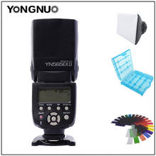 Yongnuo Wireless TTL Flash Speedlight YN-565EX II for Canon 6D 60d 650d YN565EX For Nikon D7100 D3300 D7200 D5200 D7000 D750 D90 2024 - buy cheap