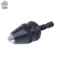 Keyless Drill Chuck Clamp Cap 0.5-8 mm Impact Hex Driver Power Tool Accessories Quick Change Adapter 2024 - buy cheap