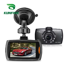 KUNFINE 2,7 "1080P запись видеорегистратор Автомобильный видеорегистратор g-сенсор ночное видение видео рекордер широкий угол 170 2024 - купить недорого
