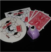 Miniatura de mágica, mágica, adereços de mágica em palco, imitação de mágica, cartas de mágica, show de cartas 2024 - compre barato