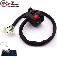 STONEDER alambre 11-manija interruptor de Control con 4 Funciones, palanca de estrangulación para ATV Quad chino, 50cc, 70, 90, 110cc, 125cc, 150cc, 200cc, 250cc 2024 - compra barato