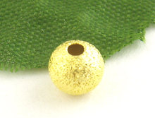 DoreenBeads 200PCs gold Color Stardust Ball Spacers Beads 5mm Dia. (B01148), yiwu 2024 - buy cheap