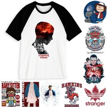 Nova moda estranho coisas t camisa masculina/feminina engraçado dos desenhos animados impressão personagem camiseta verão manga curta tshirt para o sexo masculino/feminino 2024 - compre barato