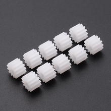 10pcs 1012DF Plastic Gear 12 Teeth D Shape Hole 3mm Plastic Gear for N20 D-Axis Motor Car Robot Parts Toy Accessories 2024 - buy cheap