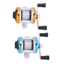 DEUKIO Winter Ice Fishing Reel High Strength Baitcasting Reel Automatic Lead-in line Bait Casting Fishing Reel with 90m Wire 2024 - buy cheap