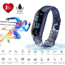 M3 Smart Bracelet Fitness Tracker Step Counter Heart Rate Pedometer Health Care Smart Watch Message Reminder Waterproof Sports 2024 - buy cheap