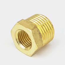 1/2" NPT Male x 1/4" NPT Female Reducing Bushing Brass Pipe Fitting Connector Adapter Air Gas Fuel Water Pressure 229 PSI 2024 - buy cheap