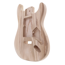 1 Pcs Handcrafted Sanding Electric Guitar Body Replacement Wood Unfinished Body for ST Guitar DIY Accessories Parts 2024 - buy cheap