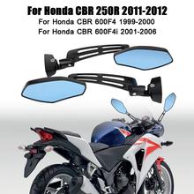 1 пара мотоциклетные зеркала заднего вида универсальные для Honda CBR Kawasaki ZX6R ZX9R ZX10R аксессуары для мотоциклов зеркало заднего вида 2024 - купить недорого