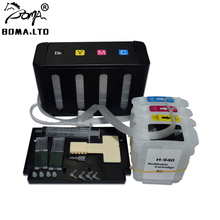 BOMA.LTD 4 Color Ciss System For HP 940 Use For HP Officejet Pro 8500 Pro 8000 Printer 940 CISS With ARC Chip 2024 - buy cheap