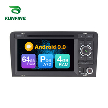 Radio con GPS para coche, reproductor Multimedia con Android 9,0 Core PX6 A72, 4 GB de Ram, 64 GB de Rom, DVD, estéreo, para Audi A3 2003-2013 2024 - compra barato