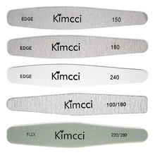 Kimcci 1 pc High Grade Professional Nail File Manicure Tools Double Side Sandpaper Slim Buffer Polishing Nail Art Salon Supplies 2024 - buy cheap