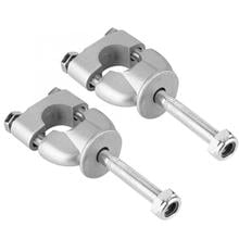 1 Pair Aluminum Alloy Motorbike Mount Riser 22mm Motorcycle Handlebar Fixed Clamps for motorcycle with 22mm 7/8 parts 2024 - buy cheap