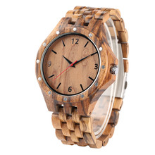 Luxury Nature Wooden Watches for Men Casual Sport Man Wrist Watch Wood Band Timepieces Bangle 2019 New Arrival Male Clock Gifts 2024 - buy cheap