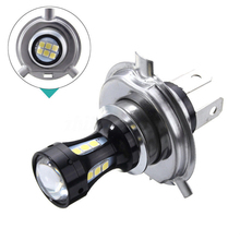 1pc H4 LED Motorcycle 3030 LED Hi-Lo Beam Headlight Head Light Lamp Bulb 6500K 12-24V  Moto Headlight Bulbs Car Accessories 2024 - buy cheap