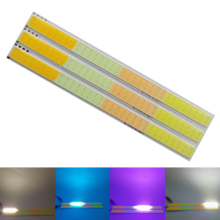 Tira de lâmpada led cob colorida para carro, diodo emissor de luz de quatro cores 17cm dc 12v 4w, novo, 2018 2024 - compre barato