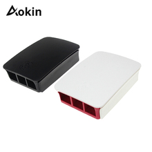 Чехол Aokin для Raspberry Pi, черный, белый, красный защитный чехол для Raspberry Pi Couqe 3 B/3/2/B + Capa Fundas 2024 - купить недорого