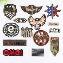 Exquisite Eagle Morale Cloth Badges Army shoulder Badge Patch Jeans Bag Hat Clothes Apparel Sewing Decoration Applique Patches 2024 - buy cheap