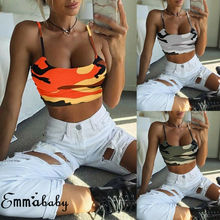 Fashion Tank Top Bustier Bra Vest Como Crop Top Women Bralette Blouse Singlet T Shirt 2024 - buy cheap