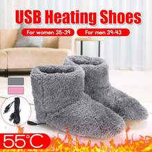 Zapatos de calefacción eléctrica para invierno, botas de nieve recargables con batería USB, lavables, calzado de esquí 2024 - compra barato