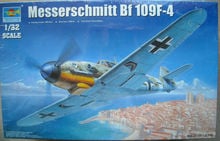 Trumpeter 02292 1/32 German BF109F-4 Warplane Airplane Aircraft Jet Kit Model TH06908-SMT2 2024 - buy cheap