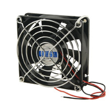 Carcasa de plástico negro 24V DC CPU ventilador de refrigeración con protectores de dedo de Metal para tarjeta de video Mini ventilador de refrigeración radiador para Dropshipping 2024 - compra barato