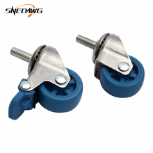 2pcs PA Furniture Anti-wrap Caster Wheel Caster 1/1.25/1.5/2inch Swivel Caster Wheel Wear-Resisting Furniture Caster Wheel 2024 - buy cheap