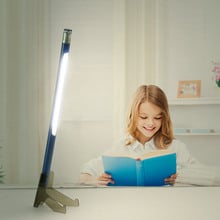 DAR Led Desk Lamp USB Rechargeable Eye Protect Study Reading Table Light 0-100% Stepless Dimmable Touch Switch Sensor Control 2024 - buy cheap